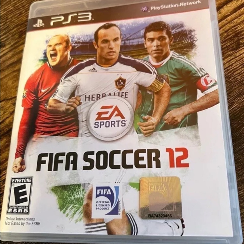 PS3 FIFA Soccer 12 Game